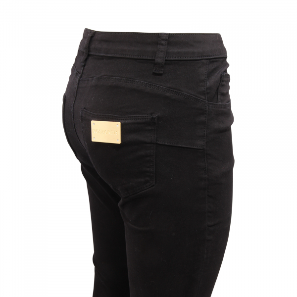 L5457 JEANS DONNA NO SECRETS DONNA WOMAN TROUSERS BLACK