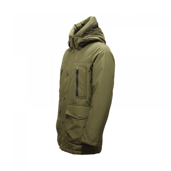 L5484 PIUMINO UOMO WOOLRICH RAMAR ARCTIC PARKA MAN JACKET GREEN