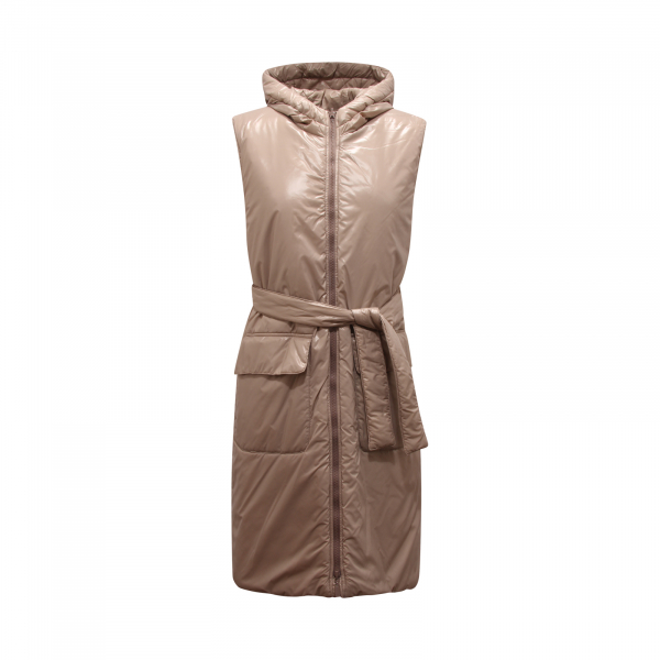 L5879 SMANICATO DONNA MARELLA CIRINO REVERSIBLE WOMAN SLEEVELESS JACKET