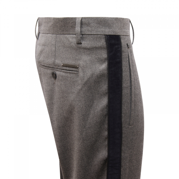 L6017 PANTALONE UOMO MESSAGERIE MAN WOOL BLEND TROUSERS