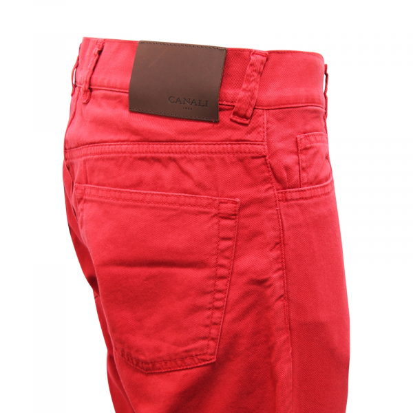 L6026 JEANS UOMO CANALI SLIM FIT MAN TROUSERS