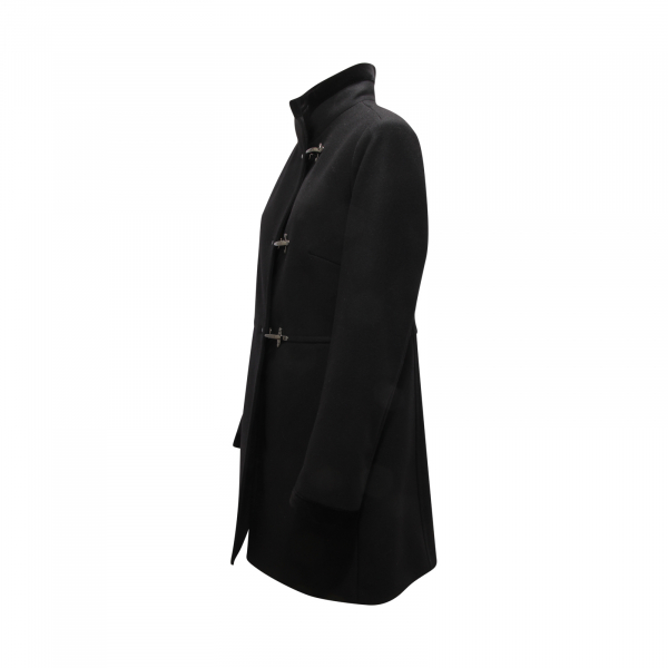 L6243 CAPPOTTO DONNA FAY WOMAN WOOL BLEND COAT BLACK