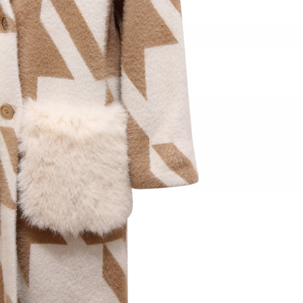 L6392 CAPPOTTO DONNA NO SECRETS MILANO WOMAN COAT
