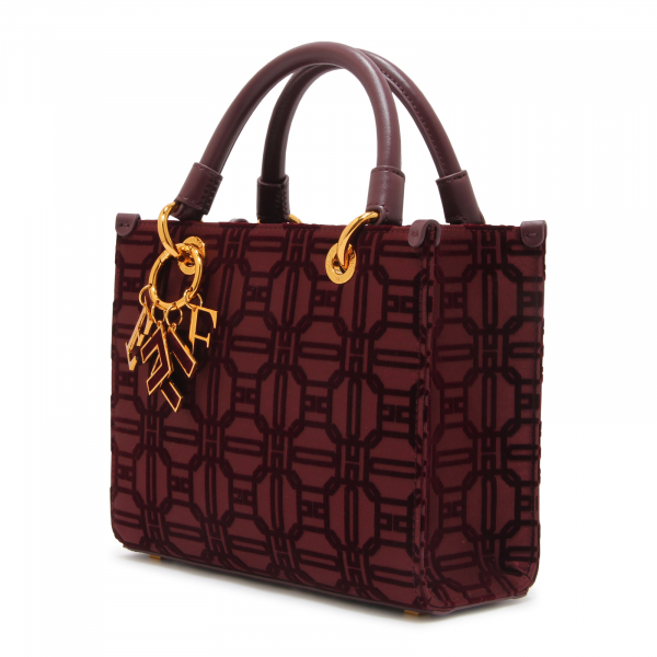 L7434 BORSA DONNA ELISABETTA FRANCHI WOMAN FABRIC BAG 24X15X10 CM
