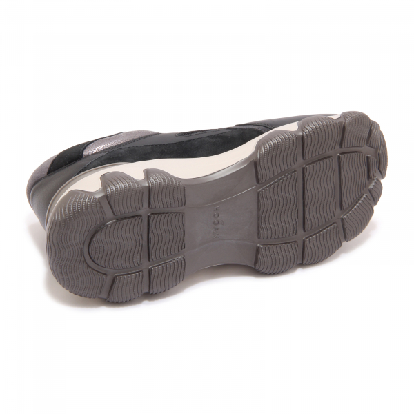 L8275 SNEAKER DONNA HOGAN HYPERACTIVE WOMAN SHOES BLACK