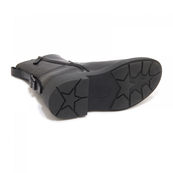 L8473 STIVALETTO DONNA ASH MAGNUM WOMAN BOOTS BLACK