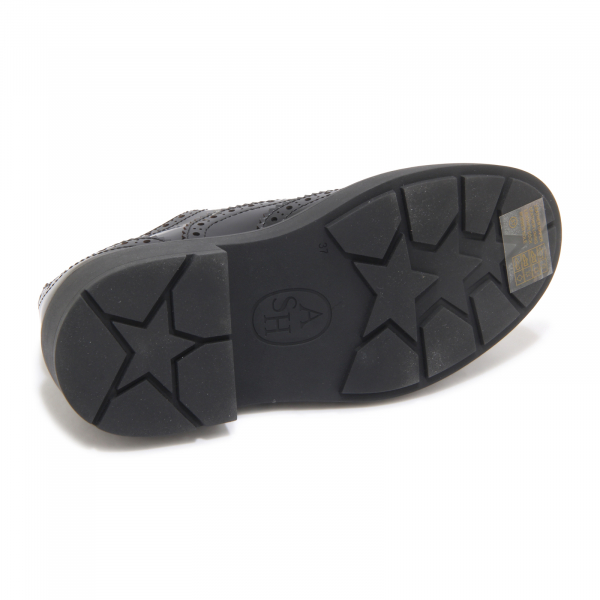 L8481 SCARPA ALLACCIATA DONNA ASH MERCER WOMAN SHOES BLACK