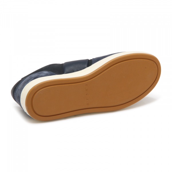 L8562 SNEAKER UOMO HOGAN H668 MAN SHOES BLUE