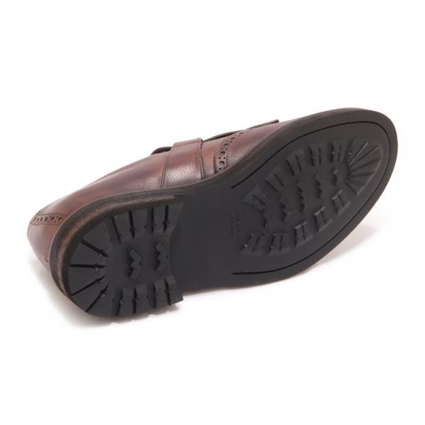 L8682 SCARPA FIBBIA UOMO CARACCIOLO 1971 MAN SHOES