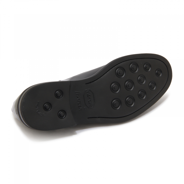 L8696 SCARPA ALLACCIATA UOMO CARACCIOLO 1971 MAN SHOES BLACK
