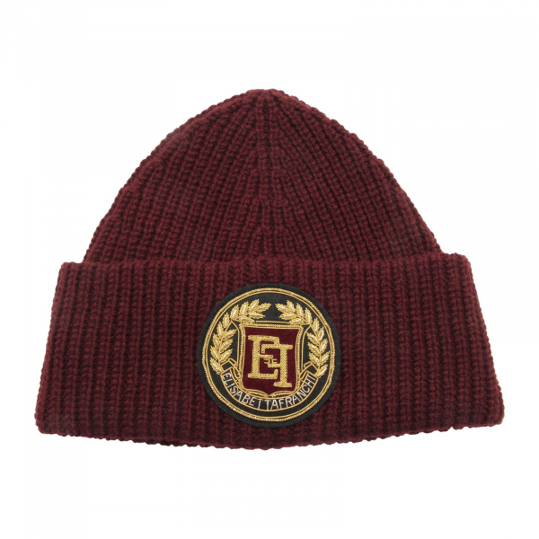 L8805 CUFFIA DONNA ELISABETTA FRANCHI WOMAN BEANIE HAT