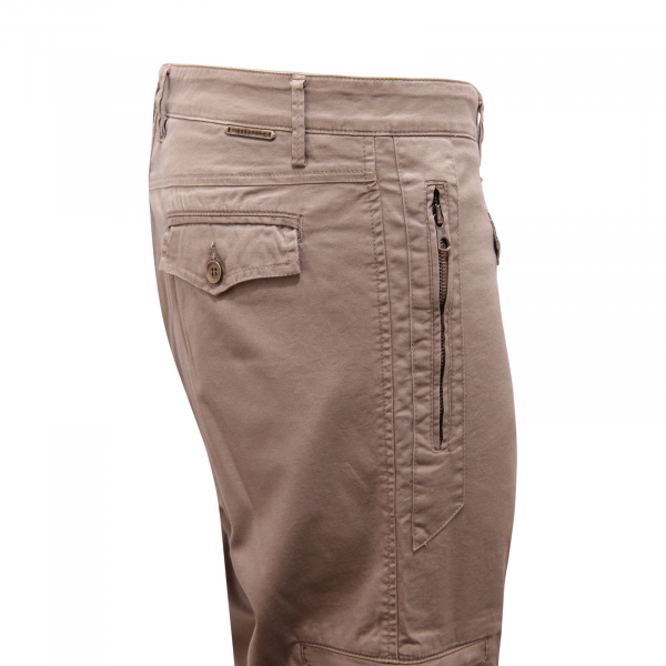 L9075 PANTALONE CARGO UOMO MESSAGERIE MAN TROUSERS LIGHT BROWN