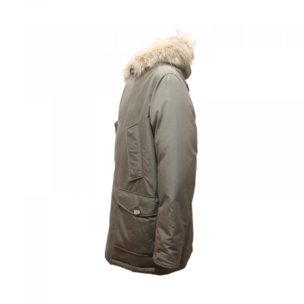 L9320 PIUMINO UOMO WOOLRICH ARCTIC PARKA MAN JACKET GREEN