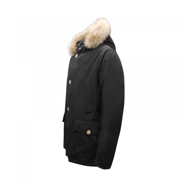 L9337 PIUMINO UOMO WOOLRICH ARCTIC ANORAK MAN JACKET BLACK