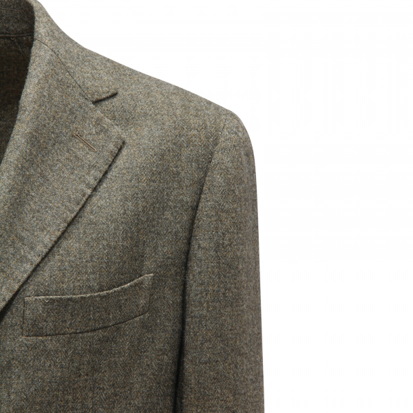 L9620 GIACCA UOMO SANTANIELLO MAN WOOL BLEND JACKET GREEN