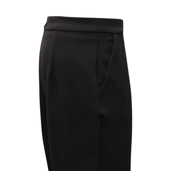 L9697 PANTALONE DONNA PINKO PARANA WOMAN TROUSERS BLACK