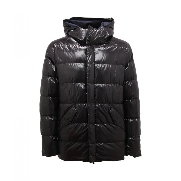 L9825 GIUBBOTTO UOMO PEOPLE OF SHIBUYA KORE MAN REVERSIBLE JACKET BLUE/BLACK