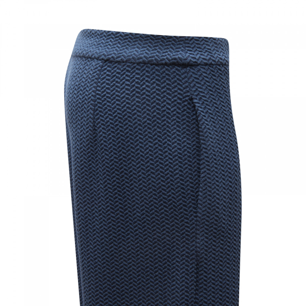 L9890 PANTALONE DONNA EMPORIO ARMANI WOMAN TROUSERS BLUE
