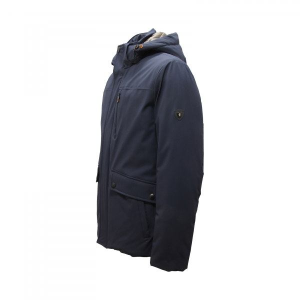 M0148 GIUBBOTTO UOMO SEA BARRIER SAXO MAN PADDED JACKET BLUE