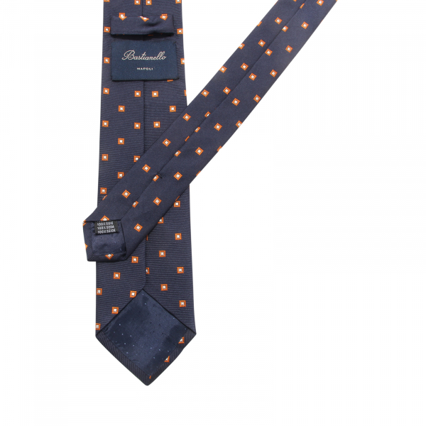 M0522 CRAVATTA UOMO BASTIANELLO MAN SILK TIE 7 CM