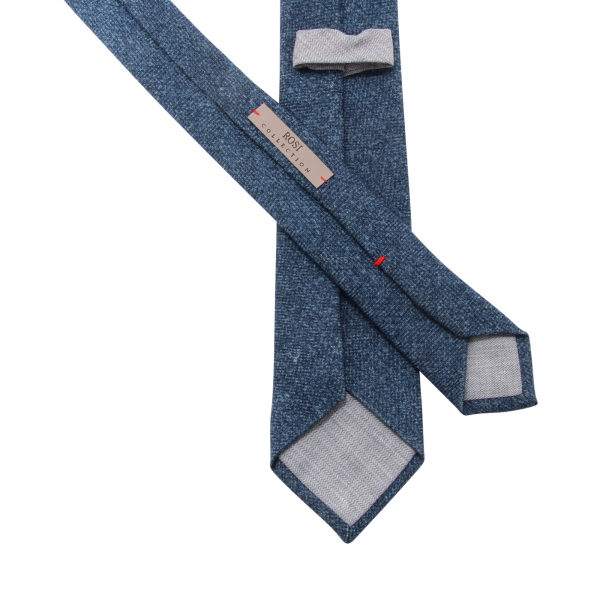 M0568 cravatta uomo ROSI COLLECTION man 6 cm wool tie