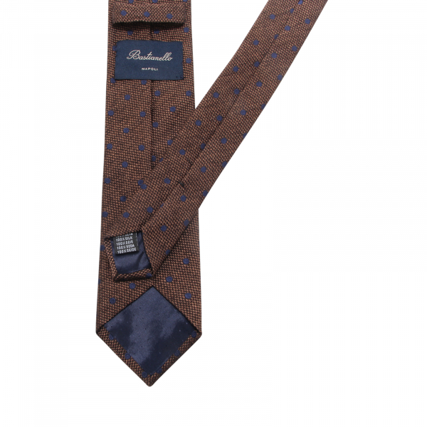 M0601 CRAVATTA UOMO BASTIANELLO MAN SILK TIE 7 CM