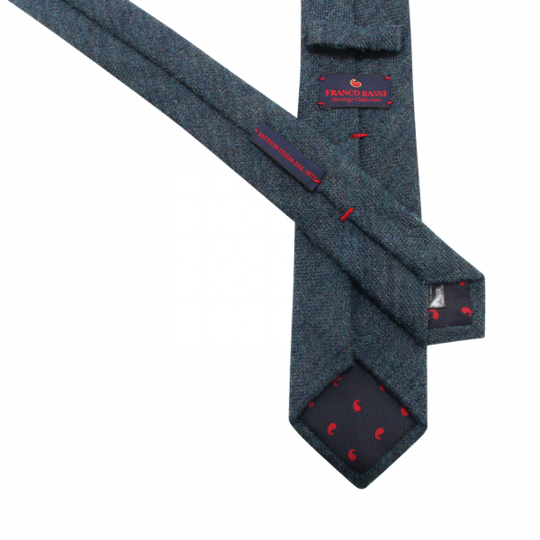 M0611 CRAVATTA UOMO FRANCO BASSI MAN WOOL/SILK TIE 7.5 CM