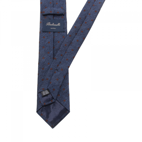 M0652 CRAVATTA UOMO BASTIANELLO MAN SILK TIE 7 CM