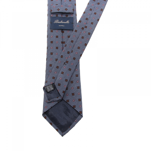 M0658 CRAVATTA UOMO BASTIANELLO MAN SILK TIE 8 CM