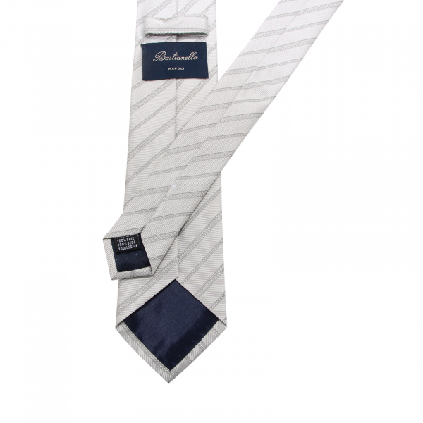 M0721 CRAVATTA UOMO BASTIANELLO MAN SILK TIE 7.5 CM