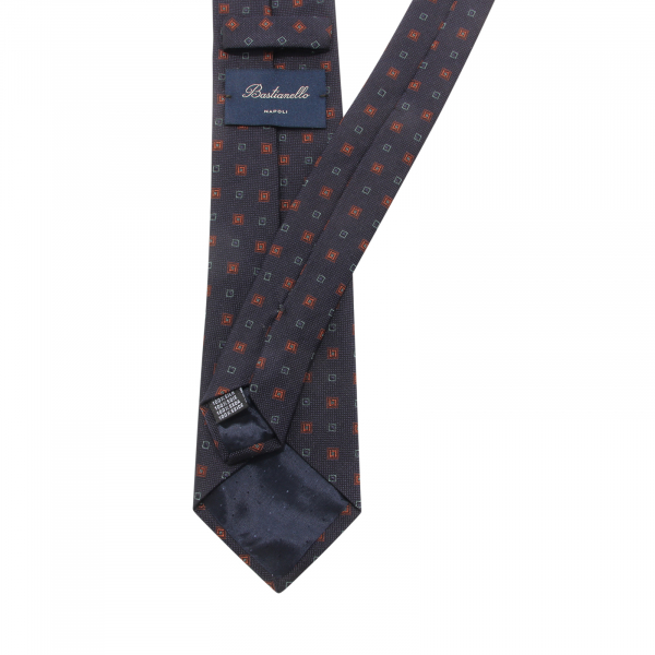 M0779 CRAVATTA UOMO BASTIANELLO MAN 7.5 CM SILK TIE