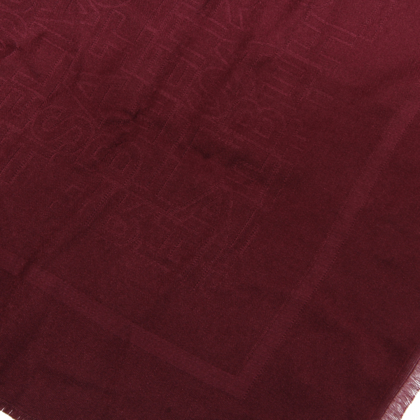 M1297 PASHMINA DONNA ELISABETTA FRANCHI WOMAN SCARF 140X140 CM BURGUNDY
