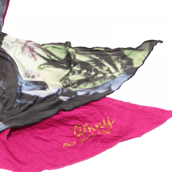M1501 SCIARPA DONNA DKNY DONNA KARAN NEW YORK WOMAN SCARF 140X30 CM
