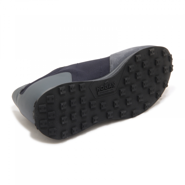 M1793 SNEAKER UOMO HOGAN H601 MAN SHOES BLUE/GRAY