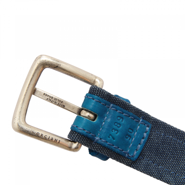 M1848 CINTURA UOMO ORCIANI MAN BELT VINTAGE BUCKLE