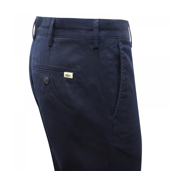 M2095 PANTALONE UOMO LACOSTE SLIM FIT MAN TROUSERS BLUE