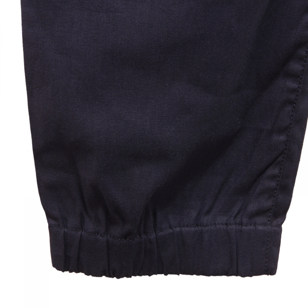 M2111 PANTALONE UOMO PAOLO PECORA MAN COTTON/LINEN TROUSERS BLUE