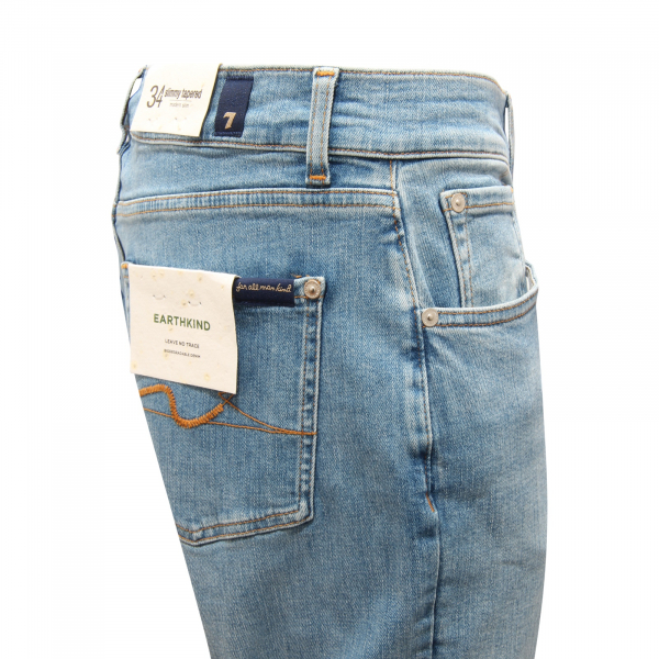 M2230 JEANS UOMO 7 FOR ALL MANKIND SLIMMY TAPERED MAN TROUSERS