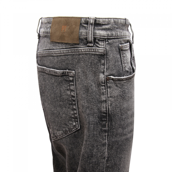 M2243 JEANS UOMO PT TORINO MAN DENIM TROUSERS BLACK 