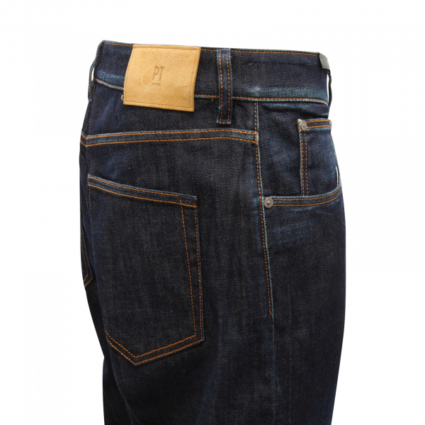 M2292 JEANS UOMO PT TORINO TAPERED MAN TROUSERS BLUE