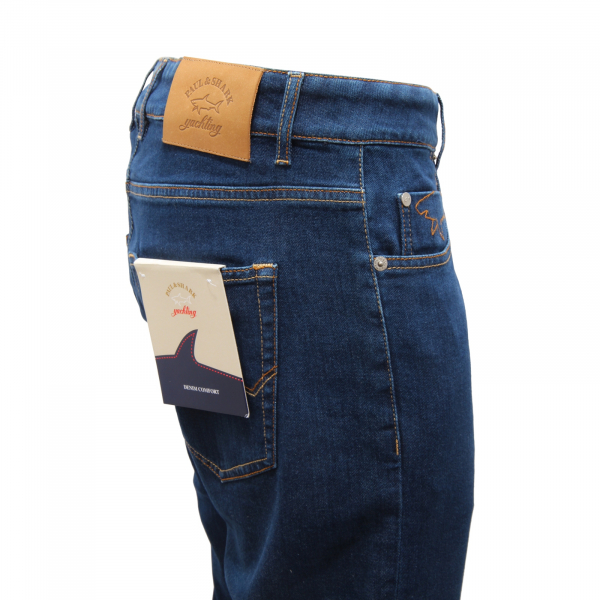 M2300 JEANS UOMO PAUL&SHARK MAN STRETCH DENIM TROUSERS
