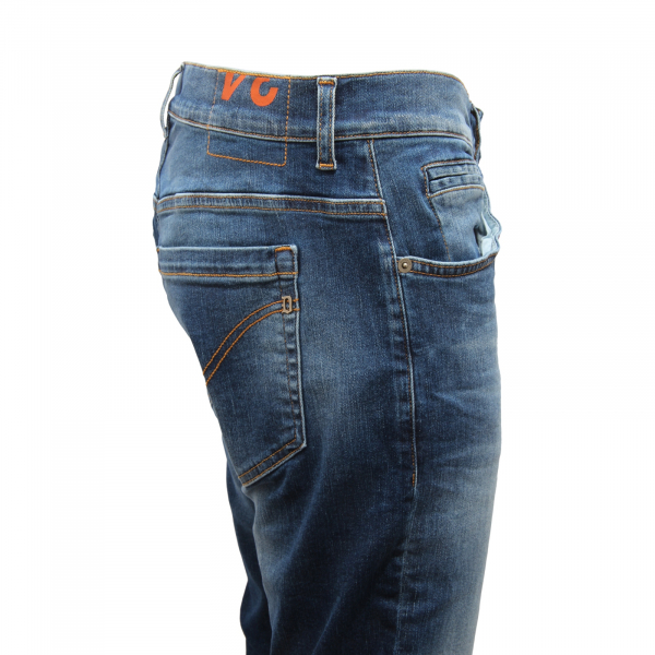 M2320 JEANS UOMO DONDUP GEORGE SKINNY FIT MAN TROUSERS