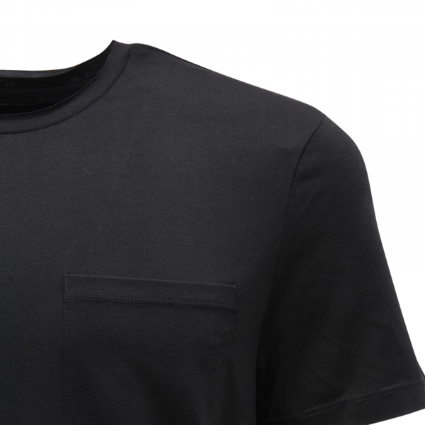M2860 MAGLIA UOMO PATRIZIA PEPE SLIM FIT MAN T-SHIRT BLACK