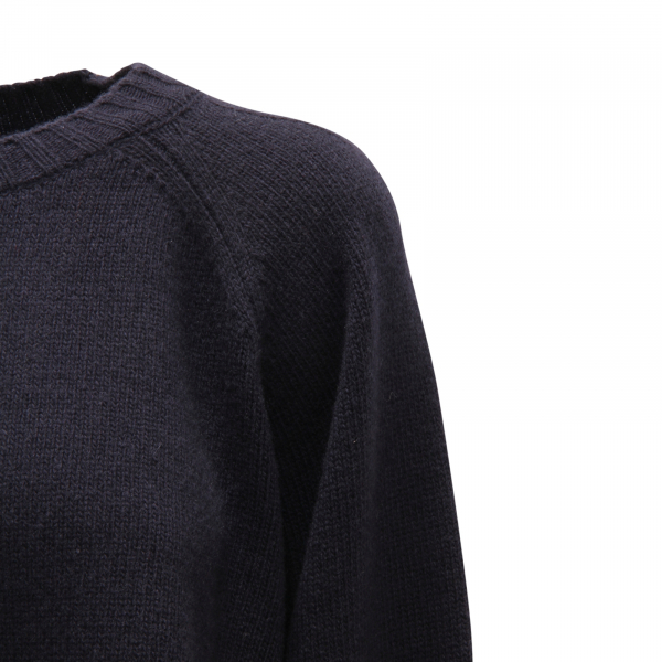 M3043 MAGLIONE DONNA WEEKEND MAX MARA WOMAN WOOL SWEATER BLUE