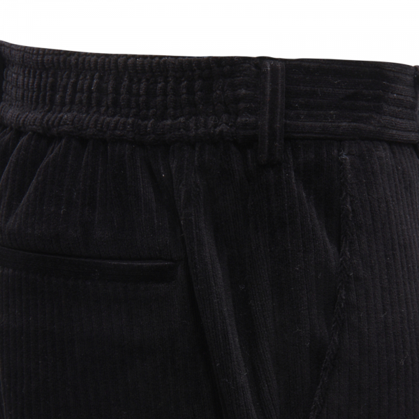 M3418 PANTALONE VELLUTO UOMO CIRCOLO 1901 MAN VELVET TROUSERS BLACK