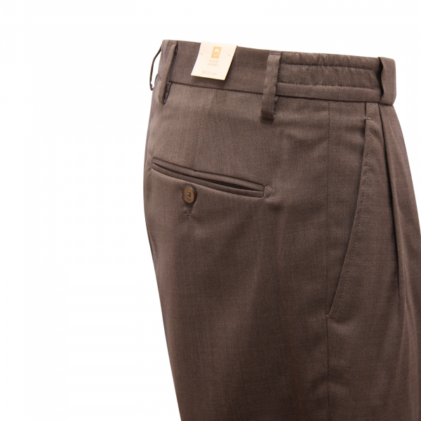 M3542 PANTALONE UOMO BRIGLIA PORTOBELLOS MAN WOOL BLEND TROUSERS