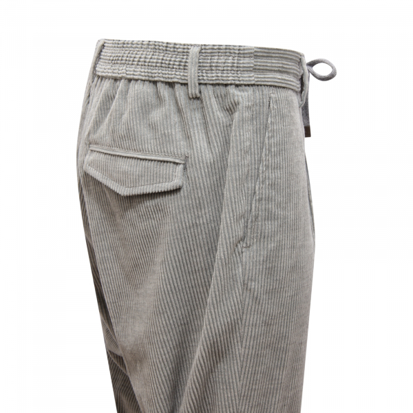 M3588 PANTALONE VELLUTO UOMO PESERICO MAN VELVET TROUSERS