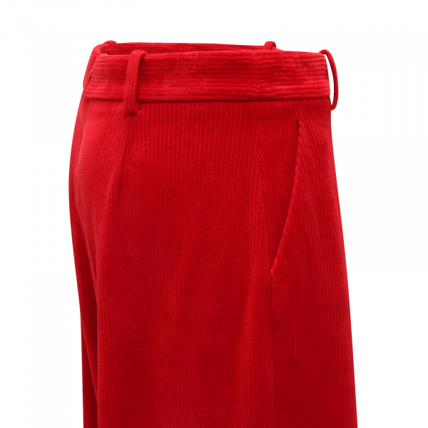 M3953 PANTALONE DONNA CIRCOLO 1901 WOMAN VELVET TROUSERS