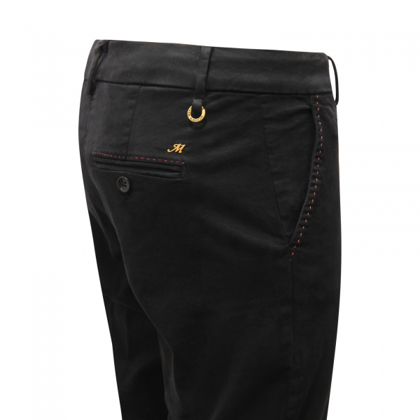 M3992 PANTALONE DONNA MASON'S TRUMPET WOMAN TROUSERS BLACK