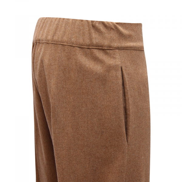 M4054 PANTALONE DONNA D. EXTERIOR WOMAN WOOL BLEND TROUSERS